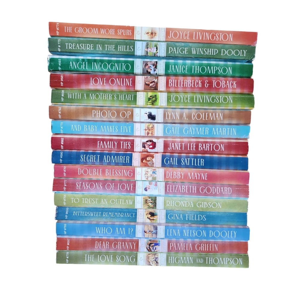Heartsong Presents Lot Of 16 Christian Romance Paperback Books